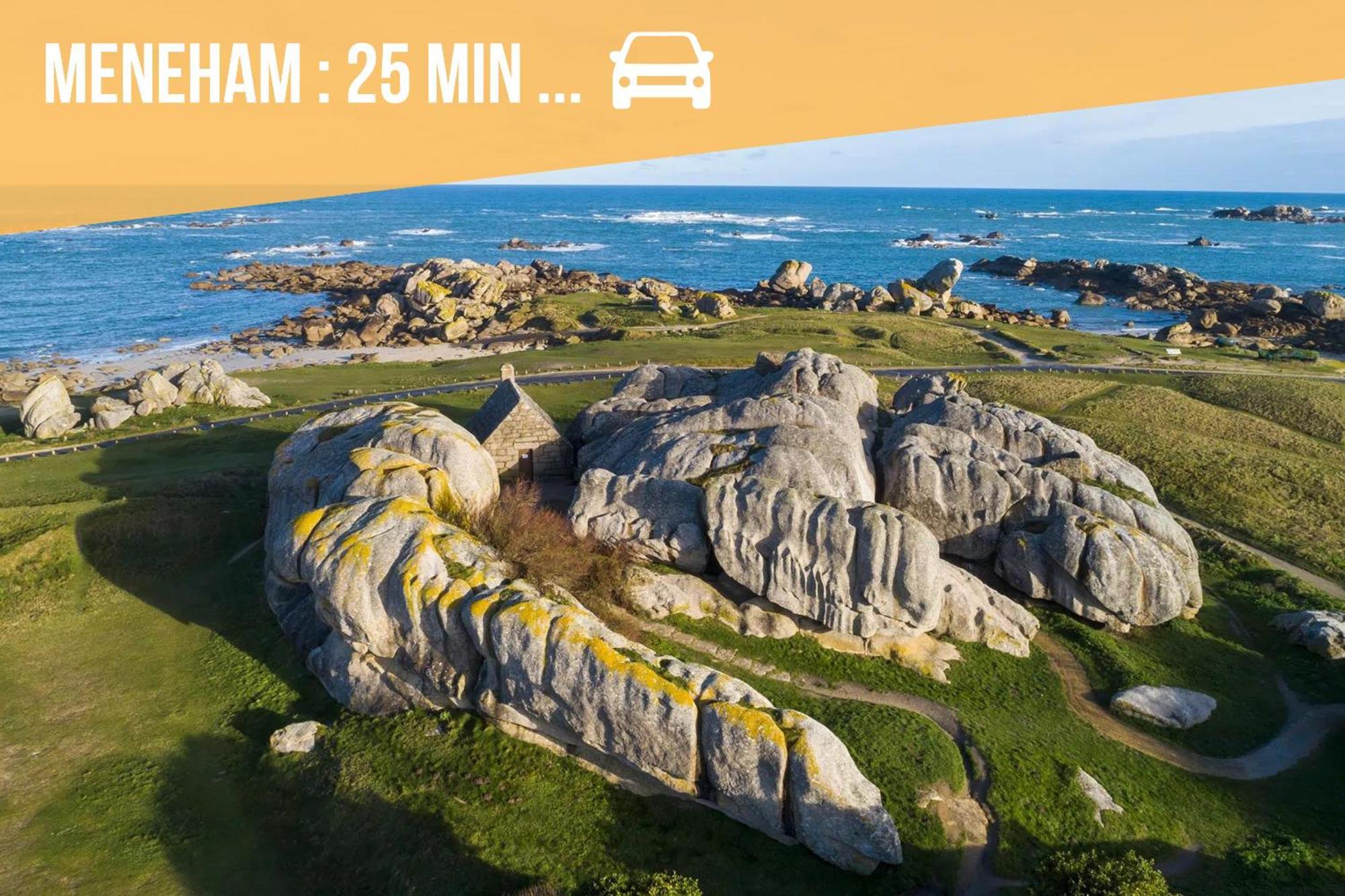 Le Loft Du Dolmen Clara, Entre Terre Et Mer Plounévez-Lochrist Dış mekan fotoğraf